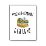 Poster Pontault-Combault c’est la vie