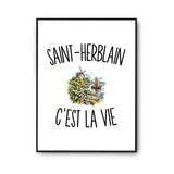 Poster Saint-Herblain c’est la vie