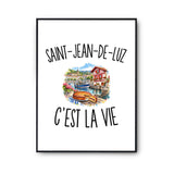 Poster Saint-Jean-de-Luz c’est la vie