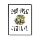 Poster Saint-Priest c’est la vie