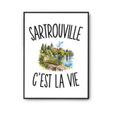 Poster Sartrouville c’est la vie
