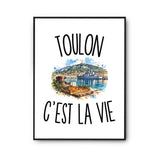 Poster Toulon c’est la vie