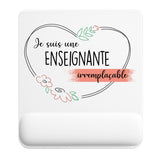 Tapis de souris ergonomique avec repose-poignet, accessoire bureau pour femme et homme, fête des pères, cadeau pas cher, idée cadeau fête des mères, secret santa, départ à la retraite, télétravail et gaming