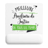 Tapis de souris ergonomique avec repose-poignet, accessoire bureau pour femme et homme, fête des pères, cadeau pas cher, idée cadeau fête des mères, secret santa, départ à la retraite, télétravail et gaming