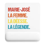 Tapis de souris ergonomique avec repose-poignet, accessoire bureau pour femme et homme, fête des pères, cadeau pas cher, idée cadeau fête des mères, secret santa, départ à la retraite, télétravail et gaming