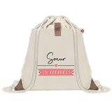 Sac à dos avec pochette Soeur en Vacances