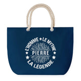 Sac de plage Bleu anse corde Pierre Mythe Légende - étoile