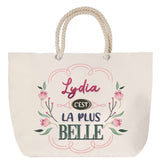 Sac Fête des Mères Mamie Famille Idée Cadeau anniversaire Noël Travail Boulot Métier Départ Retraite Collègue Femme cabas shopping plage