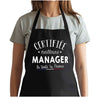 Cadeau Cuisinier cuisinière mère maman papa père mamie papi Vêtement Blouse de protection Barbecue Jardinage Tablier de Travail Tâches ménagères 