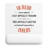 Tapis de souris ergonomique avec repose-poignet, accessoire bureau pour femme et homme, fête des pères, cadeau pas cher, idée cadeau fête des mères, secret santa, départ à la retraite, télétravail et gaming