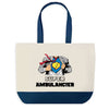 Sac de shopping bleu Super Ambulancier