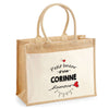 Sac Fête des Mères Mamie MAman Soeur Femme Famille Idée Cadeau anniversaire Noël Travail Boulot Métier Départ Retraite Collègue Femme cabas shopping plage