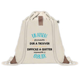 Sac à dos avec pochette Un ATSEM Formidable