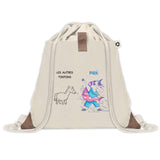 Sac à dos avec pochette Tonton Les Autres vs Moi