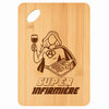 Planche bambou gravée personnalisée femme idée cadeau Fête des Mères apéro 30×20 prénom cuisine plateau fromage anniversaire noel maman mamie