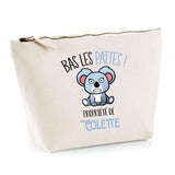 Trousse pochette de rangement maquillage Fête des Mères Mamie Famille Idée Cadeau anniversaire Noël Travail Boulot Métier Départ Retraite Collègue Femme