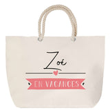 Sac Fête des Mères Mamie Famille Idée Cadeau anniversaire Noël Travail Boulot Métier Départ Retraite Collègue Femme cabas shopping plage
