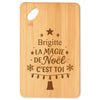 Planche à découper cadeau Noël famille amis papa maman mamie papi, idée cadeau apéro et cuisine, Secret Santa