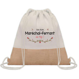 Sac Fête des Mères Mamie Maman Cadeau anniversaire Noël Travail Métier Départ Retraite Collègue Femme cabas shopping plage