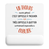 Tapis de souris ergonomique avec repose-poignet, accessoire bureau pour femme et homme, fête des pères, cadeau pas cher, idée cadeau fête des mères, secret santa, départ à la retraite, télétravail et gaming