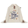 Sac Fête des Mères Mamie Famille Idée Cadeau anniversaire Noël Travail Boulot Métier Départ Retraite Collègue Femme cabas shopping plage