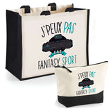 Cabas homme ou femme sac plage ou shopping tote bag pochette trousse Idée cadeau original pour anniversaire Noël travail départ retraite collègue famille fete des mères fetes des pères papa maman mamie papi