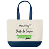 Sac de shopping bleu Meilleure Cheffe de Cuisine de tous les temps
