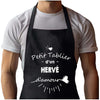 Cadeau Cuisinier cuisinière mère maman papa père mamie papi Vêtement Blouse de protection Barbecue Jardinage Tablier de Travail Tâches ménagères 