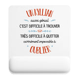 Tapis de souris ergonomique avec repose-poignet, accessoire bureau pour femme et homme, fête des pères, cadeau pas cher, idée cadeau fête des mères, secret santa, départ à la retraite, télétravail et gaming
