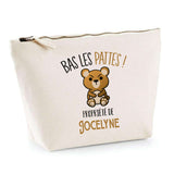 Trousse pochette de rangement maquillage Fête des Mères Mamie Famille Idée Cadeau anniversaire Noël Travail Boulot Métier Départ Retraite Collègue Femme