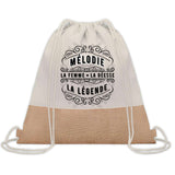 Sac Fête des Mères Mamie Maman Cadeau anniversaire Noël Travail Métier Départ Retraite Collègue Femme cabas shopping plage