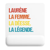 Tapis de souris ergonomique avec repose-poignet, accessoire bureau pour femme et homme, fête des pères, cadeau pas cher, idée cadeau fête des mères, secret santa, départ à la retraite, télétravail et gaming