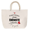 Sac Fête des Mères Mamie Famille Idée Cadeau anniversaire Noël Travail Boulot Métier Départ Retraite Collègue Femme cabas shopping plage
