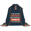 sac a dos femme bleu coton recycle avec pochette cadeau original pour collegue amie prof ou soeur idee cadeau femme noel anniversaire secret santa ou depart a la retraite sac pratique chic et ecoresponsable design breton elegant