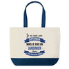 Sac de shopping bleu Jardinier Superman