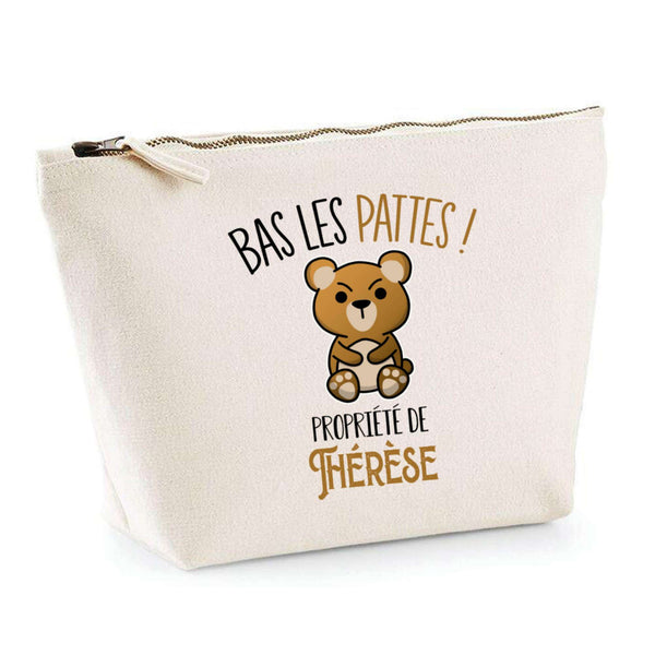 Trousse pochette de rangement maquillage Fête des Mères Mamie Famille Idée Cadeau anniversaire Noël Travail Boulot Métier Départ Retraite Collègue Femme