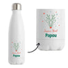 Bouteille Joyeux noël Papou Cerf