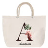 Sac Fête des Mères Mamie Famille Idée Cadeau anniversaire Noël Travail Boulot Métier Départ Retraite Collègue Femme cabas shopping plage