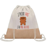 Sac Fête des Mères Mamie Cadeau anniversaire Noël Travail Métier Départ Retraite Collègue Femme Homme Fête des Pères Papa Maman Papi cabas shopping plage