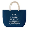 Sac de plage Bleu anse corde Paul Retraite