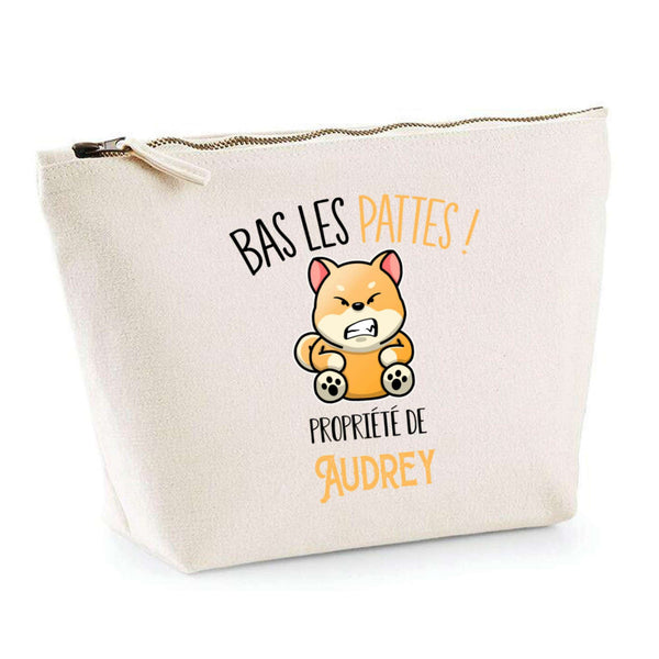 Trousse pochette de rangement maquillage Fête des Mères Mamie Famille Idée Cadeau anniversaire Noël Travail Boulot Métier Départ Retraite Collègue Femme