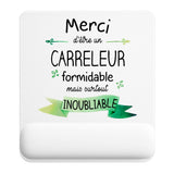 Tapis de souris ergonomique avec repose-poignet, accessoire bureau pour femme et homme, fête des pères, cadeau pas cher, idée cadeau fête des mères, secret santa, départ à la retraite, télétravail et gaming