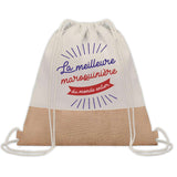 Sac Fête des Mères Mamie Maman Cadeau anniversaire Noël Travail Métier Départ Retraite Collègue Femme cabas shopping plage