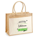 Sac Fête des Mères Mamie MAman Soeur Femme Famille Idée Cadeau anniversaire Noël Travail Boulot Métier Départ Retraite Collègue Femme cabas shopping plage
