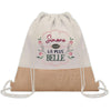 Sac Fête des Mères Mamie Famille Idée Cadeau anniversaire Noël Travail Boulot Métier Départ Retraite Collègue Femme cabas shopping plage