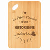 Planche bambou gravée personnalisée femme idée cadeau Fête des Mères apéro 30×20 prénom cuisine plateau fromage anniversaire noel maman mamie