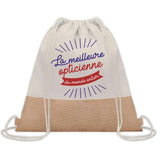 Sac Fête des Mères Mamie Maman Cadeau anniversaire Noël Travail Métier Départ Retraite Collègue Femme cabas shopping plage