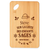 Planche à découper cadeau Noël famille amis papa maman mamie papi, idée cadeau apéro et cuisine, Secret Santa