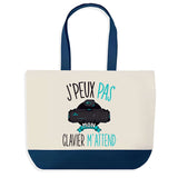 Sac de shopping bleu J'peux pas Clavier Jeux PC