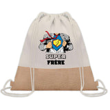 Sac Fête des Pères Papi Papa Cadeau anniversaire Noël Travail Boulot Métier Départ Retraite Collègue Homme cabas shopping plage